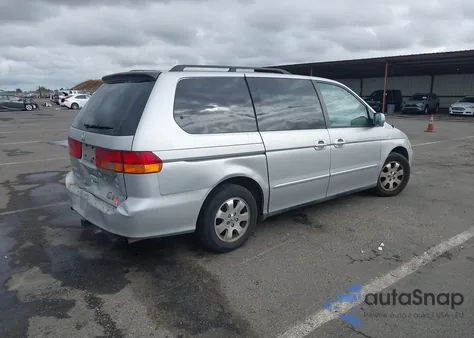 2003 Honda Odyssey Ex-L from USA, damaged, VIN 5FNRL18013B116550